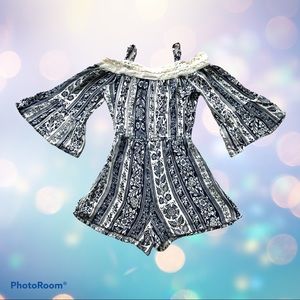 BY & BY | Girls romper sz 10/12